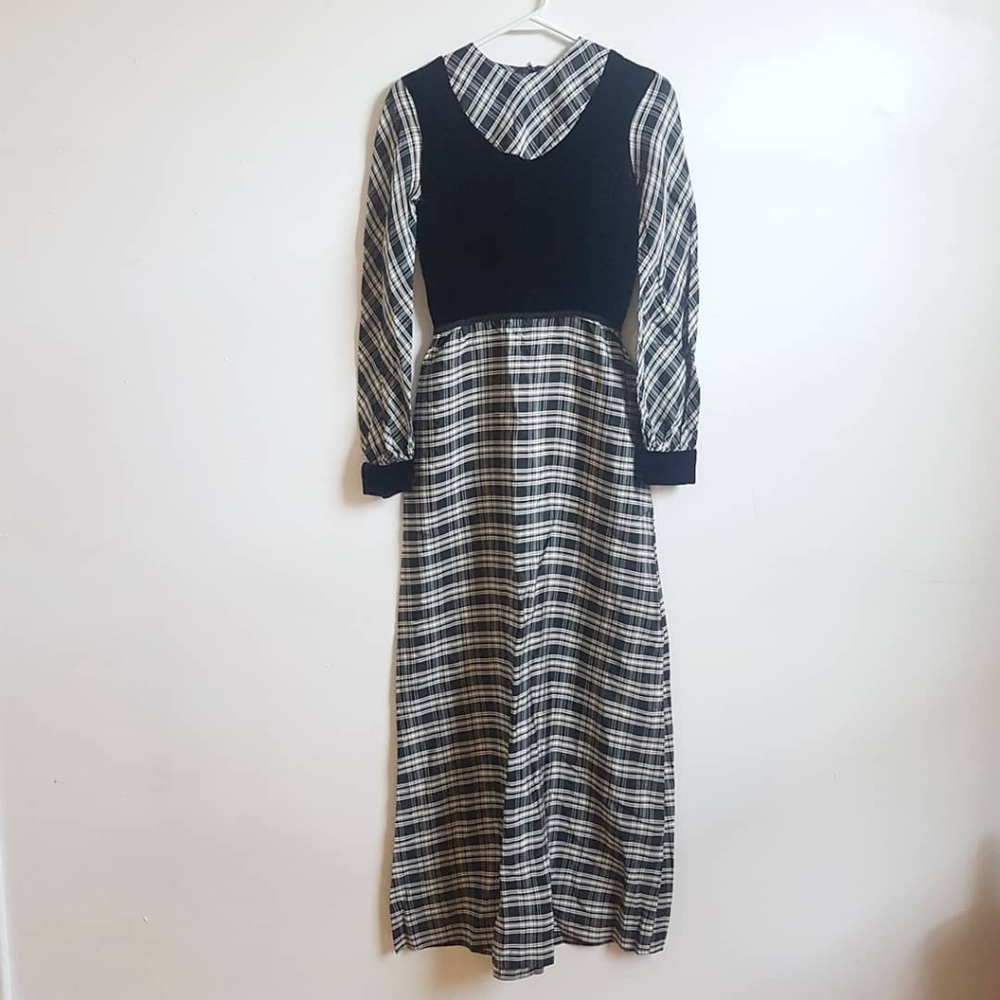 Vintage religious maxi dress